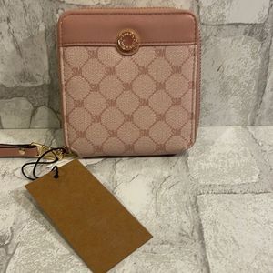 Steve Madden BBethh a blush Multi Zip Around Wallet NWT